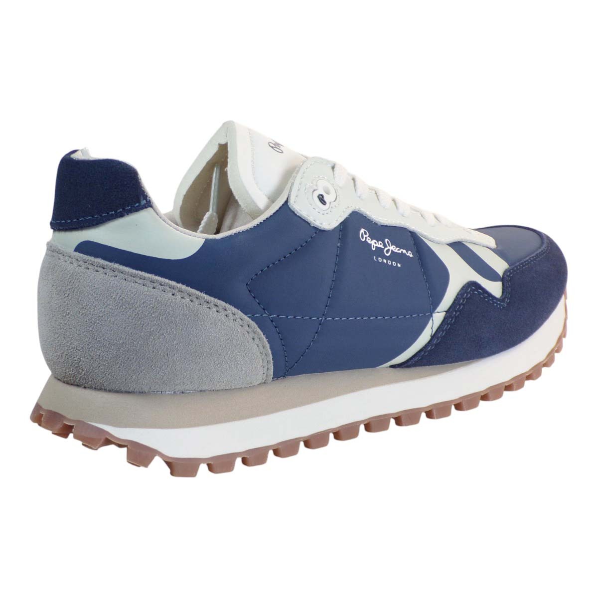 Pepe jeans BRIT-ON Sneakers Ανδρικά Παπούτσια PMS40034-585 Μπλέ φωτογραφία