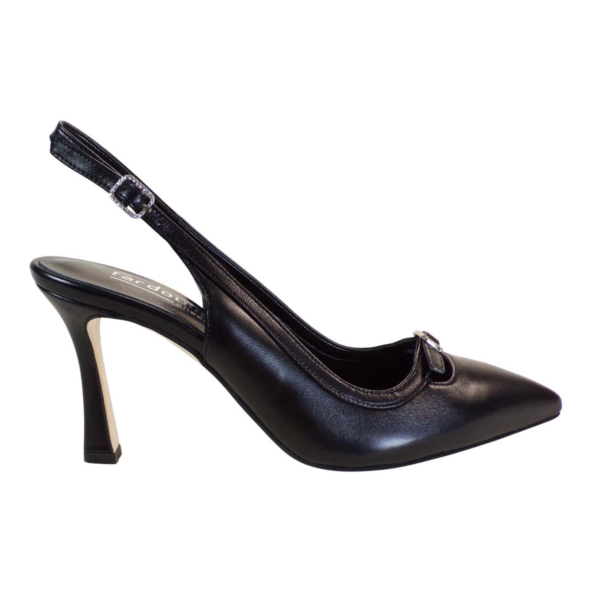 Fardoulis Shoes Γυναικεία Παπούτσια Γόβες 749-04A Μαύρο Δέρμα φωτογραφία