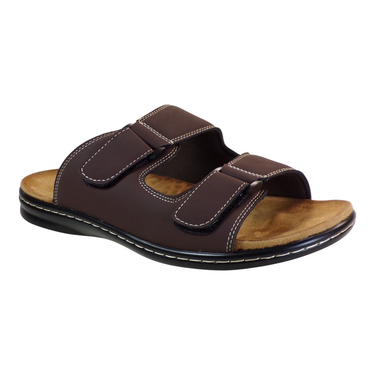 Bagiota Shoes Βagiota Shoes Ανδρικές Παντόφλες 19788-33 Καφέ