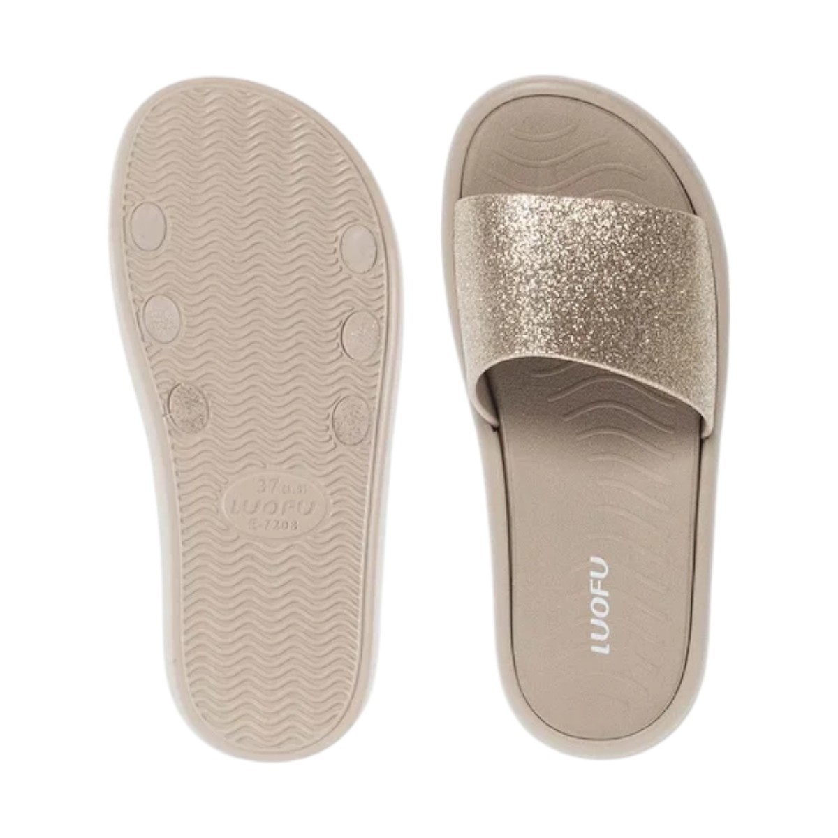 Parex Γυναικείες Παντόφλες Σαγιονάρες Φάσα 11829026.P Πλατίνα φωτογραφία