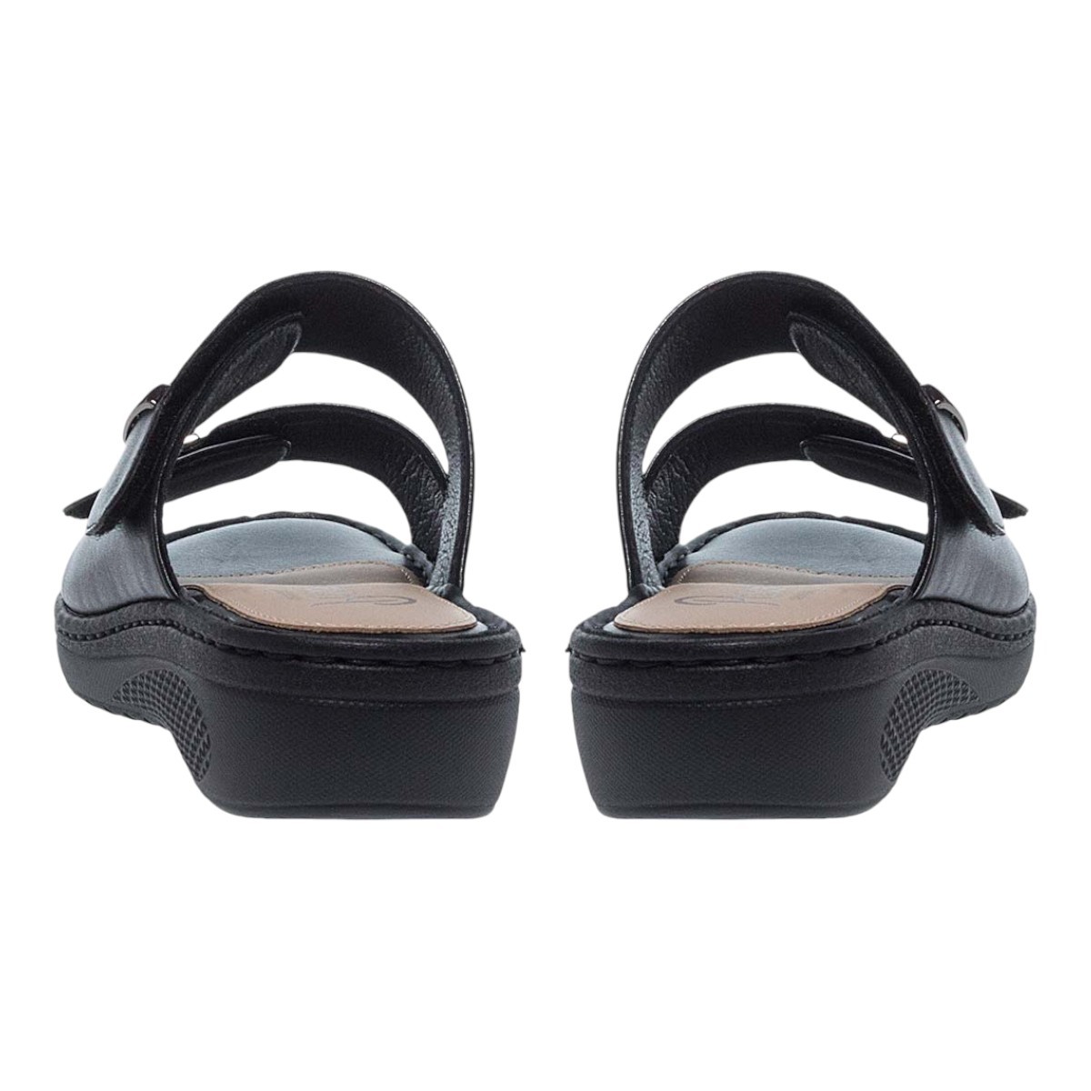 Parex Γυναικείες Παντόφλες Ανατομικές Comfort 12131008.B Μαύρο φωτογραφία