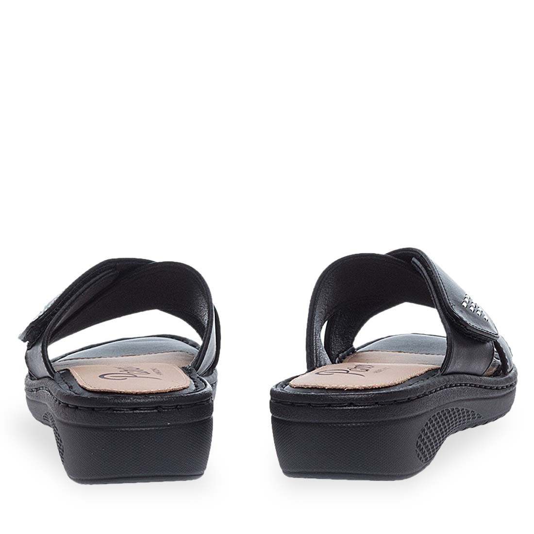 Parex Γυναικείες Παντόφλες Ανατομικές Comfort 12131018.B Μαύρο φωτογραφία