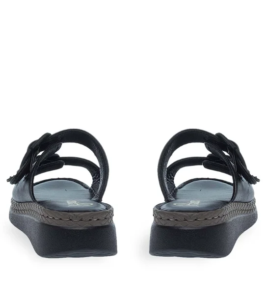 Parex Γυναικείες Παντόφλες Ανατομικές Comfort 12131027.B Μαύρο φωτογραφία