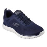 Skechers Ανδρικά Αθλητικά TRACK Μαύρο BROADER 232698/NVY Μπλέ