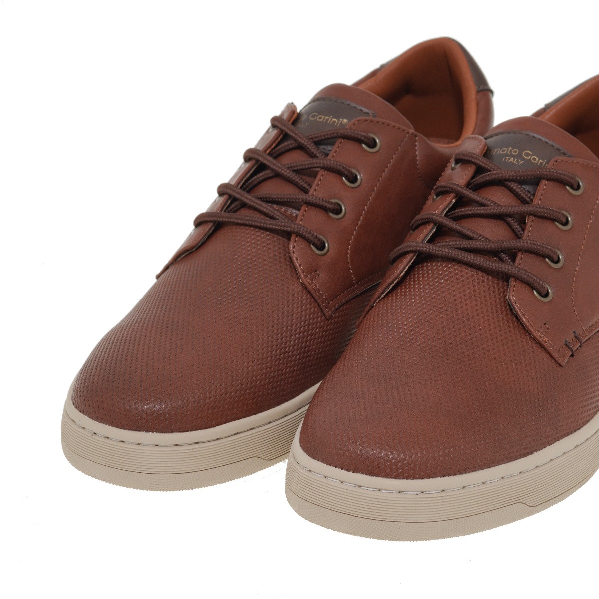 Renato Garini Ανδρικά παπούτσια Sneakers 700-026 Ταμπά Καφέ U57000262J58 φωτογραφία