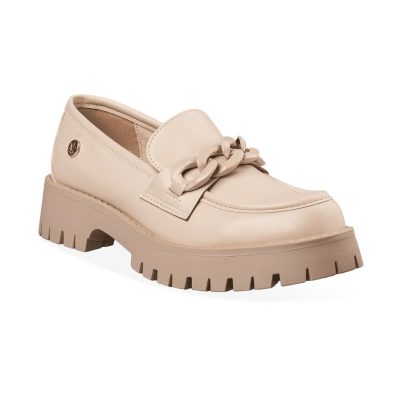 ENVIE SHOES Γυναικεία Παπούτσια LOAFERS E30-21082-36 Μπέζ
