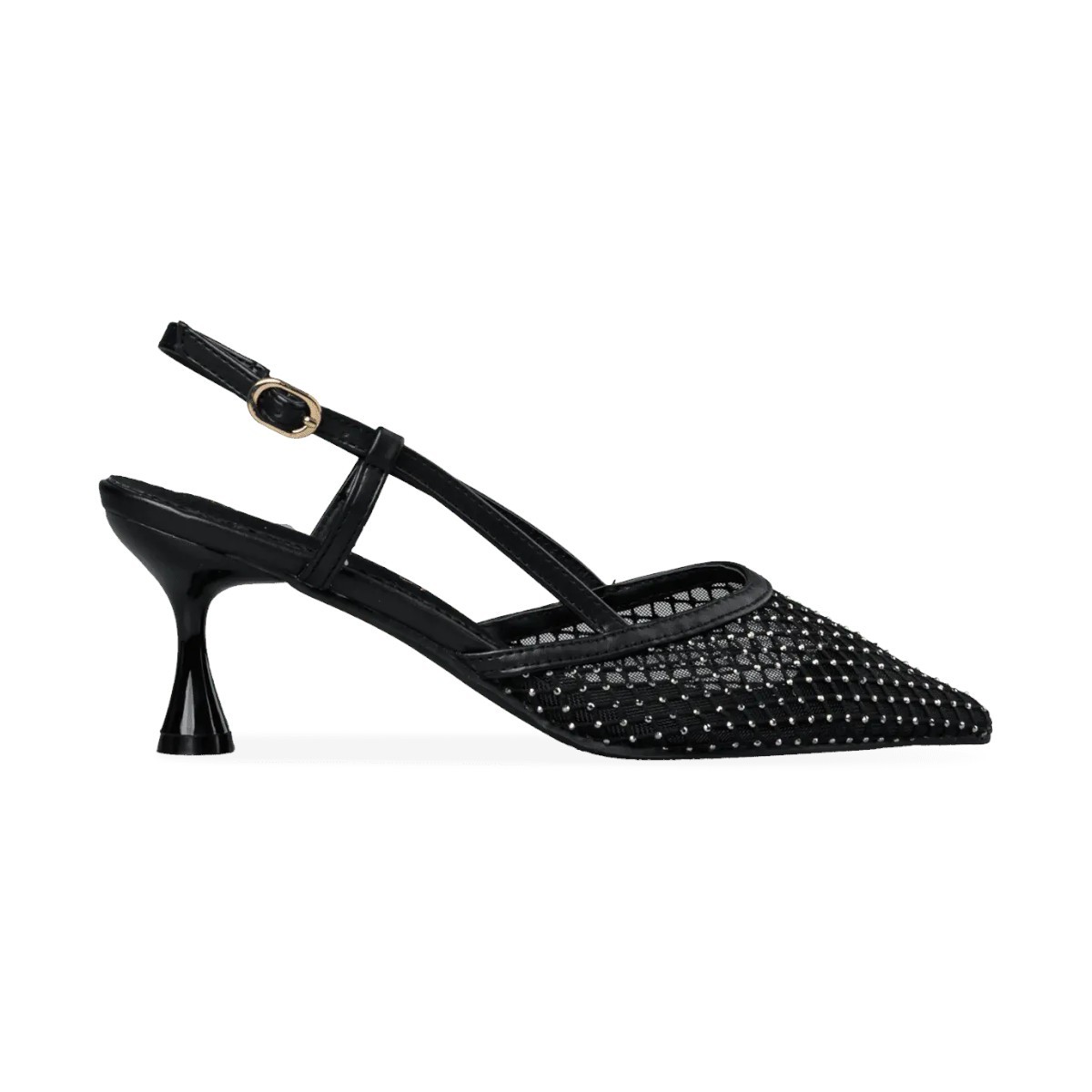 Envie Shoes Γυναικείες Παπούτσια Γόβες slingback E84-21243-34 Μαύρο φωτογραφία