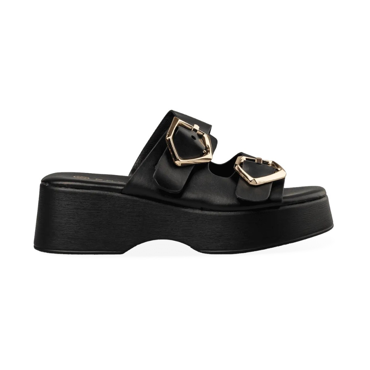 Envie Shoes Γυναικεία Παπούτσια Πέδιλα E84-21259-34 Μαύρο φωτογραφία