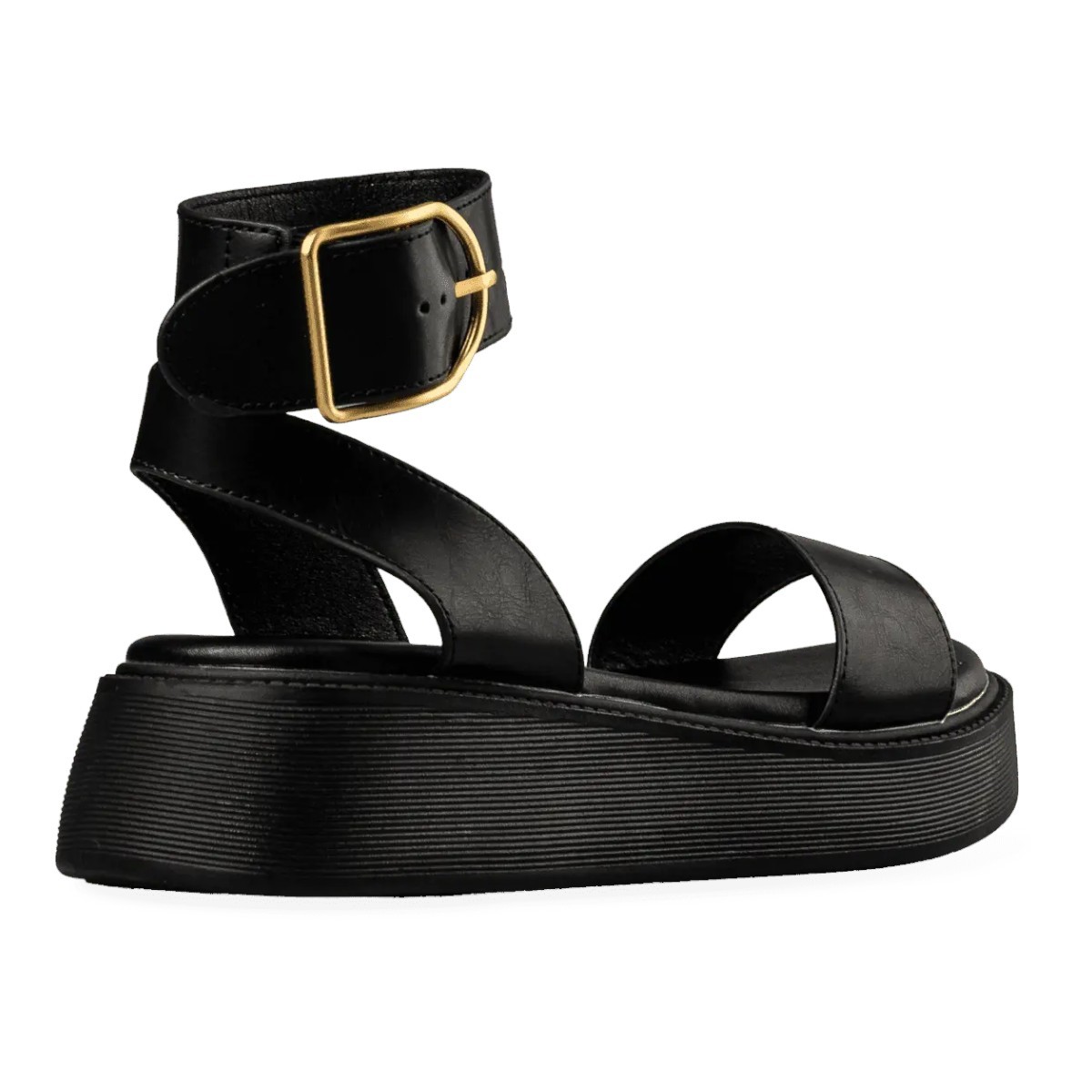 Envie Shoes Γυναικεία Πέδιλα FLATFORM SANDALS E96-21317-34 Μαύρο φωτογραφία
