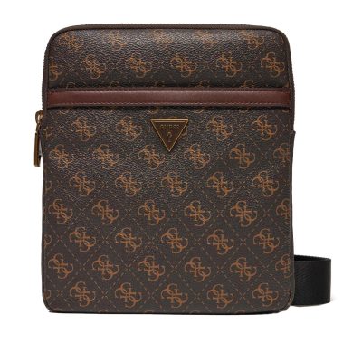 GUESS Τσάντες MILANO CROSSBODY ΑΝΔΡΙΚΕΣ Ώμου-Χιαστί HMEVZLP2223-ΒΝΗ Καφέ