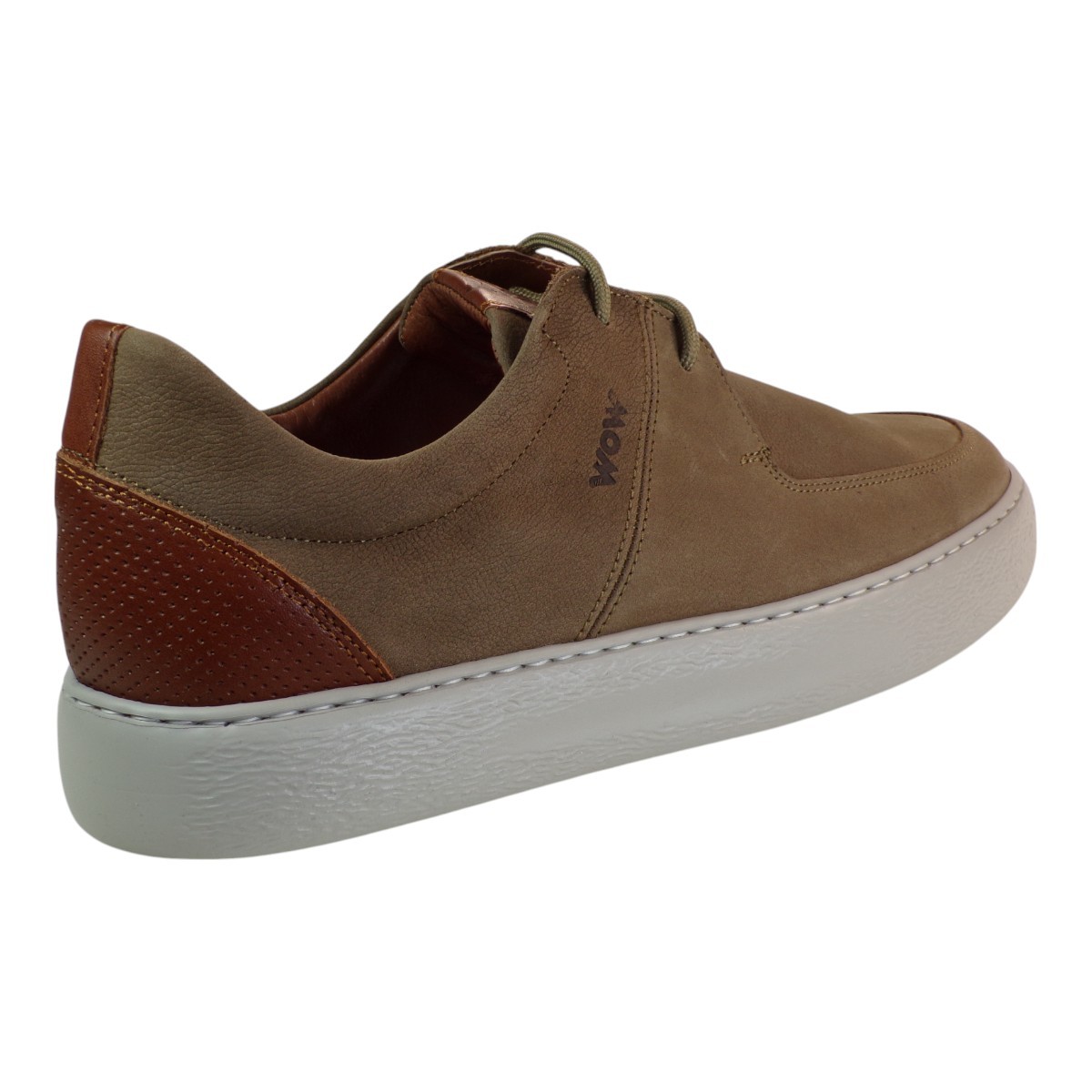 kricket Ανδρικά Παπούτσια Sneakers WOW 25K-7004-34 Μπέζ Δέρμα φωτογραφία