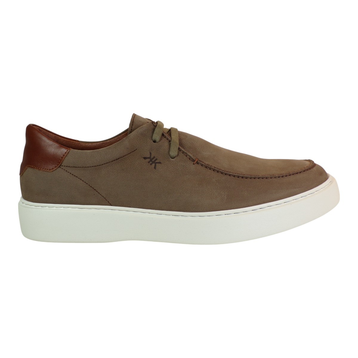 kricket Ανδρικά Παπούτσια Sneakers WOW 25K-1034-31 Μπέζ Δέρμα φωτογραφία