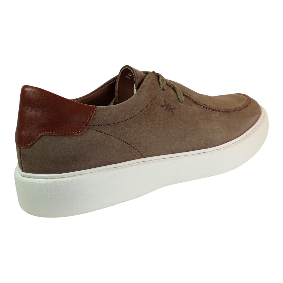 kricket Ανδρικά Παπούτσια Sneakers WOW 25K-1034-31 Μπέζ Δέρμα φωτογραφία