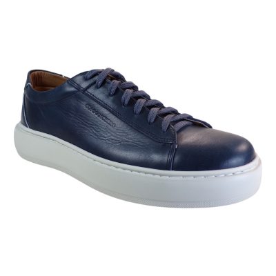 Commanchero Sneakers Ανδρικά Παπούτσια 72400-727 Μπλέ Δέρμα