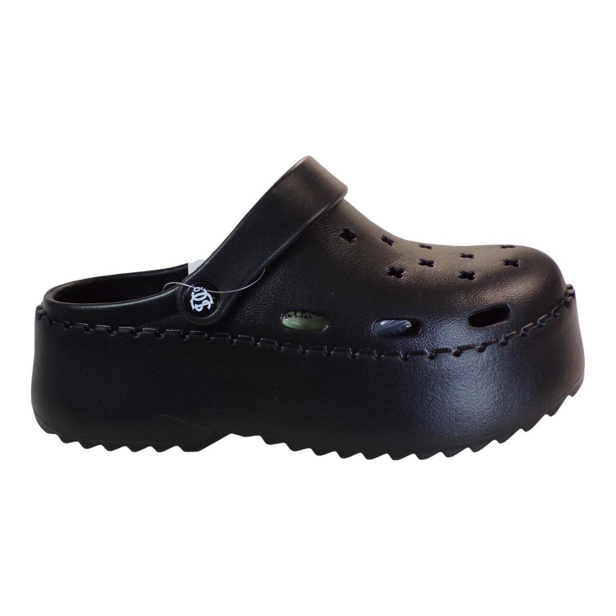 SUPERDRY Γυναιεία Παπούτσια Παντόφλες Σαμπό Pura Moqs TXS2442 Μαύρο φωτογραφία