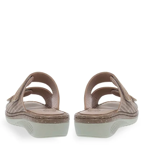 Parex Γυναικείες Παντόφλες Ανατομικές Comfort 12131017.U Πούρο φωτογραφία