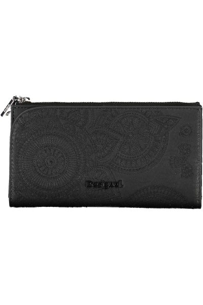 Desigual BOLS DEJAVU INES Γυναικεία Πορτοφόλια 24SAYP15-2000 Μαύρο