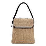 Desigual BOLS backpack HALF LOGO RAFFIA Τσάντα Γυναικεία ΄Ώμου-Πλάτης 25SAKO04-1014 Μπέζ