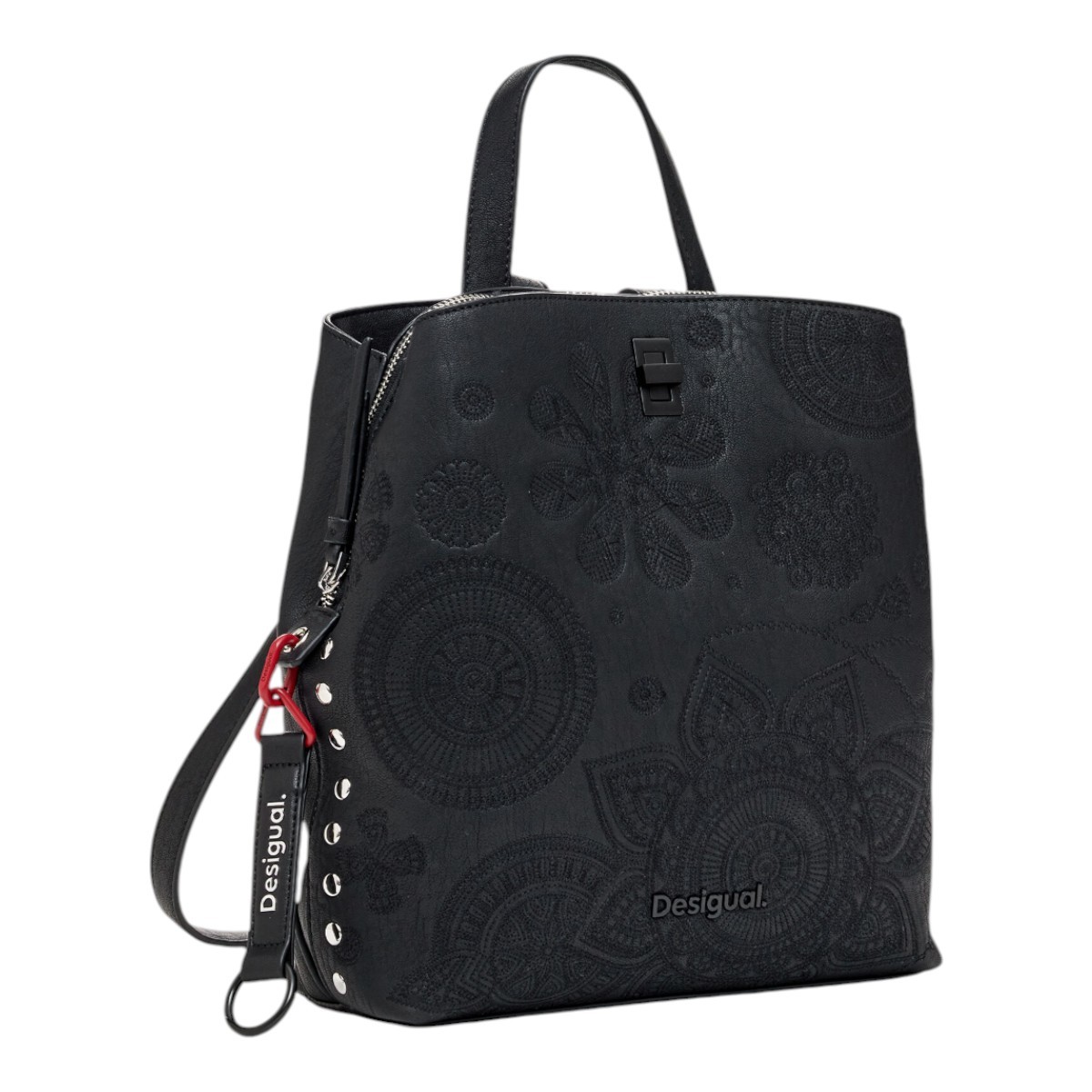 Desigual BOLS backpack DEJAVU SUNY Τσάντα Γυναικεία Πλάτης 25SAKP02-2000 Μαύρο φωτογραφία