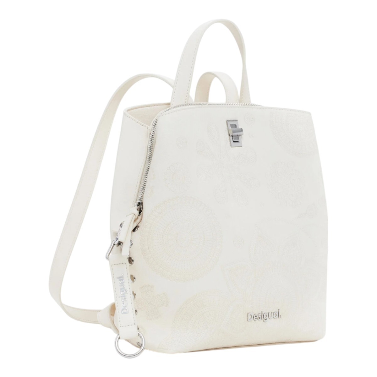 Desigual BOLS backpack DEJAVU SUNY Τσάντα Γυναικεία Πλάτης 25SAKP28-1001 Εκρόύ φωτογραφία