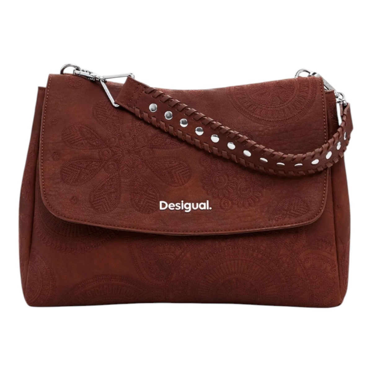  Desigual BOLS DEJAVU PHUKETA Τσάντα Γυναικεία Ωμού-Χιαστί 25SAXPA8-6011 Tαμπά 2025