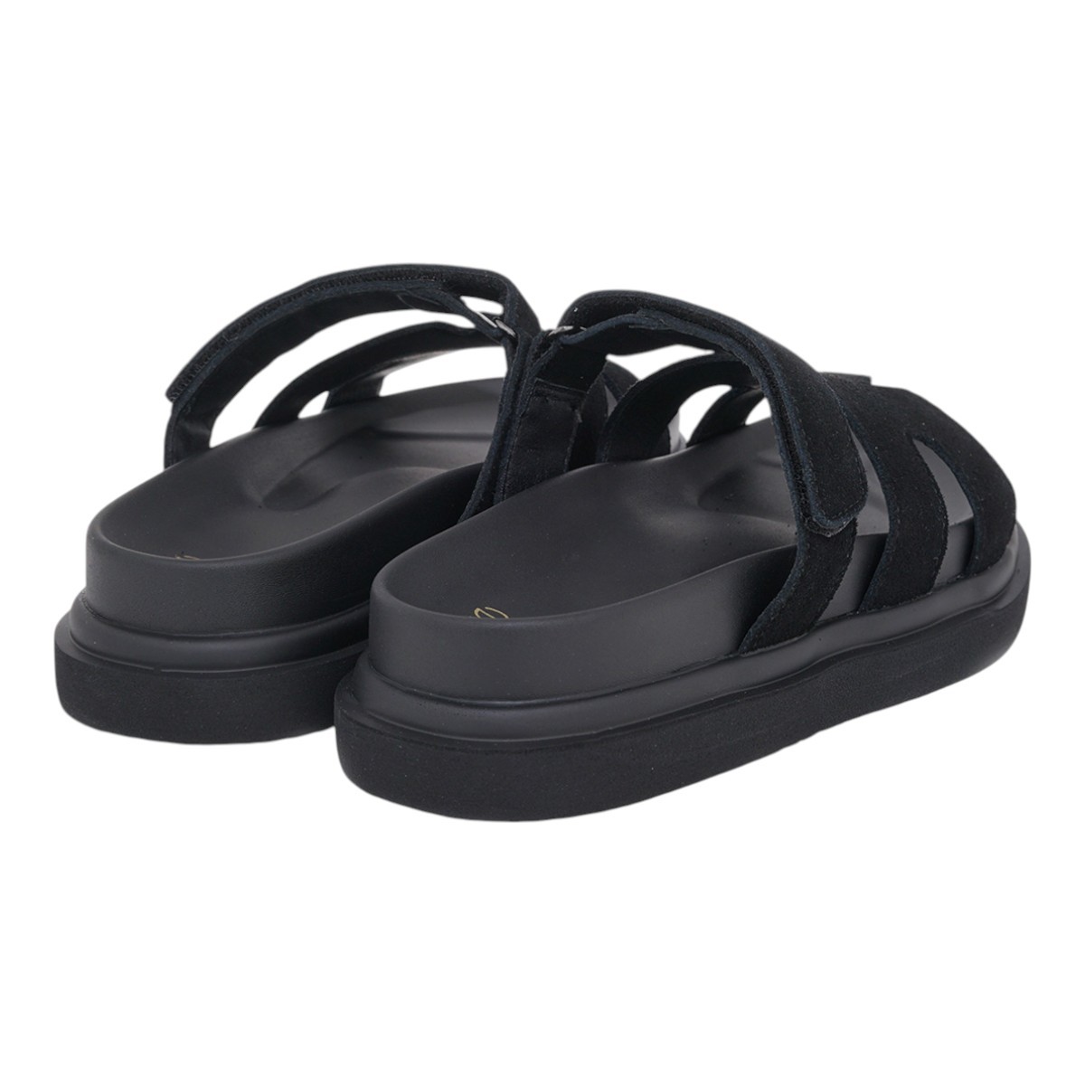 EXE Shoes Γυναικεία Παντόφλας FLATFORMS 03R-340 Μαύρο Καστόρι U403R3402004 φωτογραφία