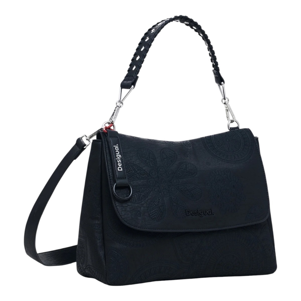 Desigual BOLS DEJAVU PHUKETA Τσάντα Γυναικεία Ωμού-Χιαστί 25SAXPA8-2000 Μαύρο φωτογραφία