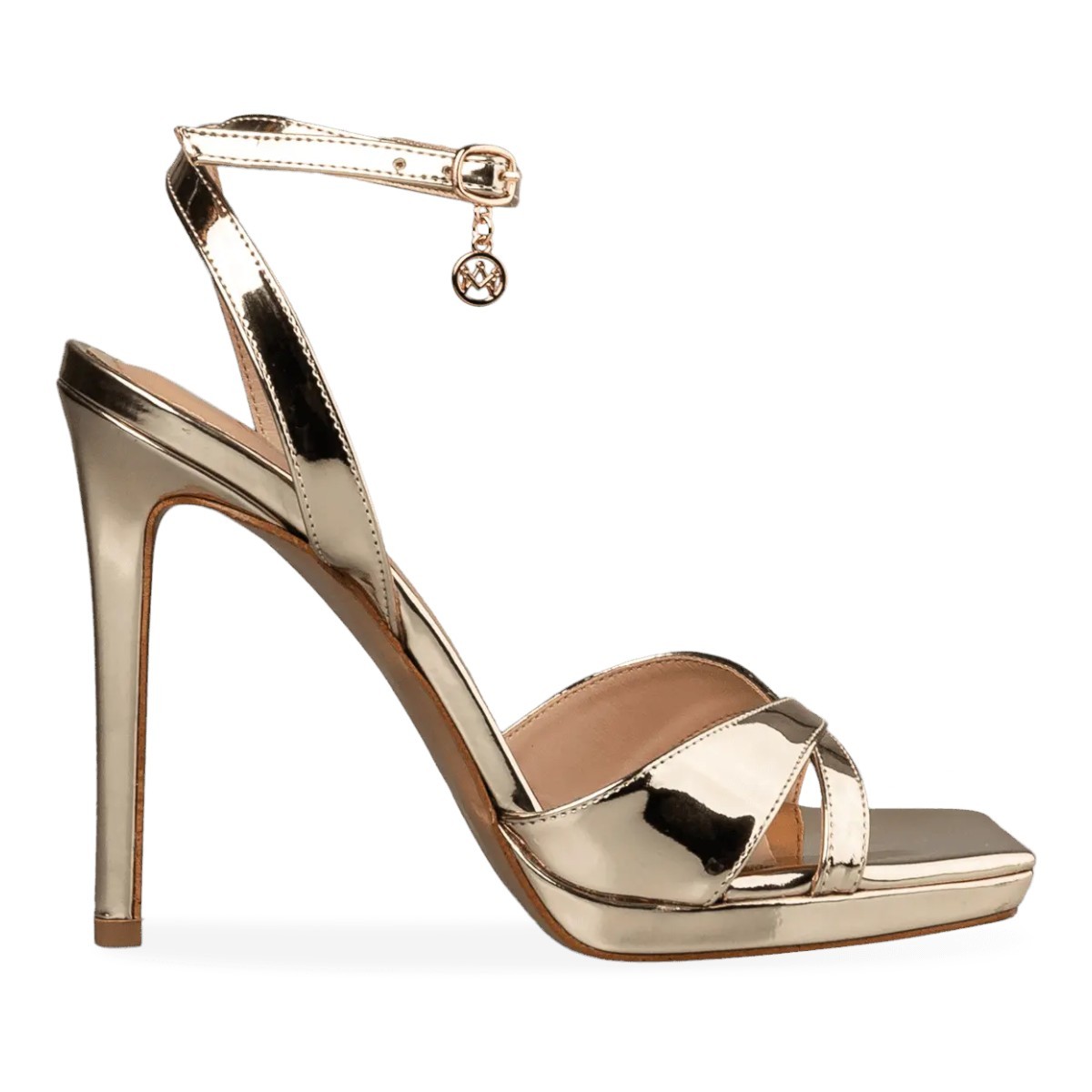 Envie Shoes Γυναικεία Παπούτσια Πέδιλα E02-21841-59 Χρυσό φωτογραφία
