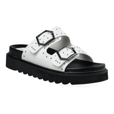 Envie Shoes Γυναικεία Παπούτσια Παντόφλες E32-21470-33 Λευκό