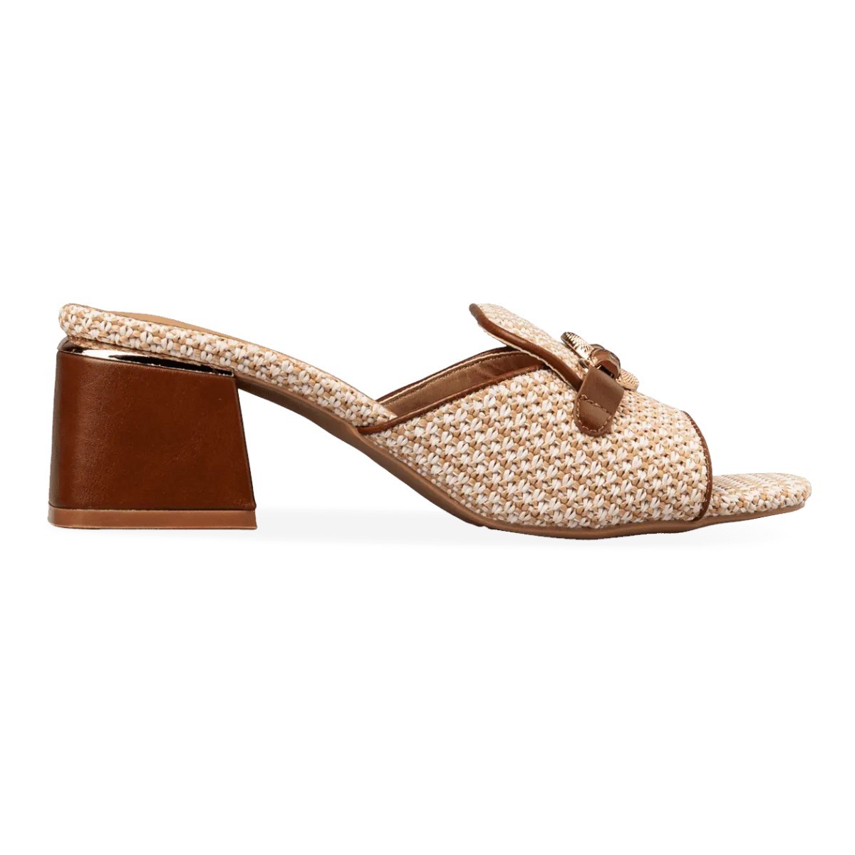 Envie Shoes Γυναικεία Παπούτσια Παντόφλες Mules E37-21110-36 Μπέζ φωτογραφία