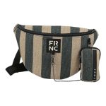 FRNC FRANCESCO Τσάντα Γυναικεία Μέσης 5314BLK Μαύρο