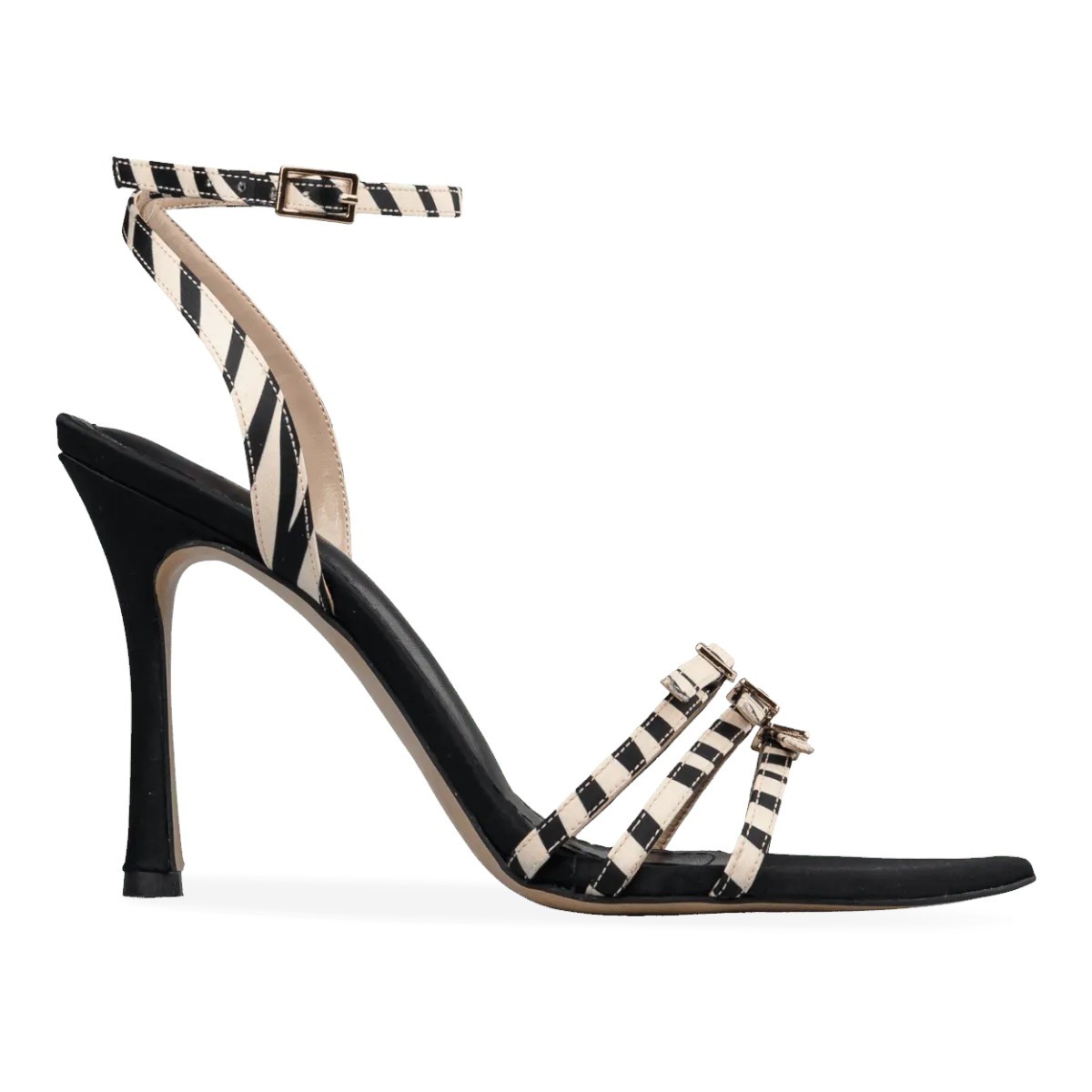 Mairiboo by Envie Shoes Γυναικεία Πέδιλα M03-21898-105 Ζέβρα IBIZA φωτογραφία