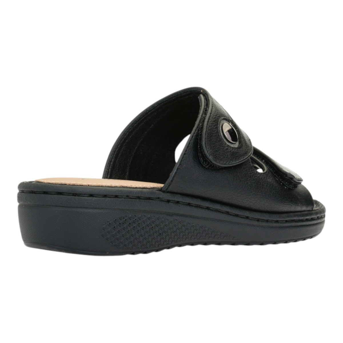 Parex Γυναικείες Παντόφλες Ανατομικές Comfort 12131010.B Μαύρο φωτογραφία