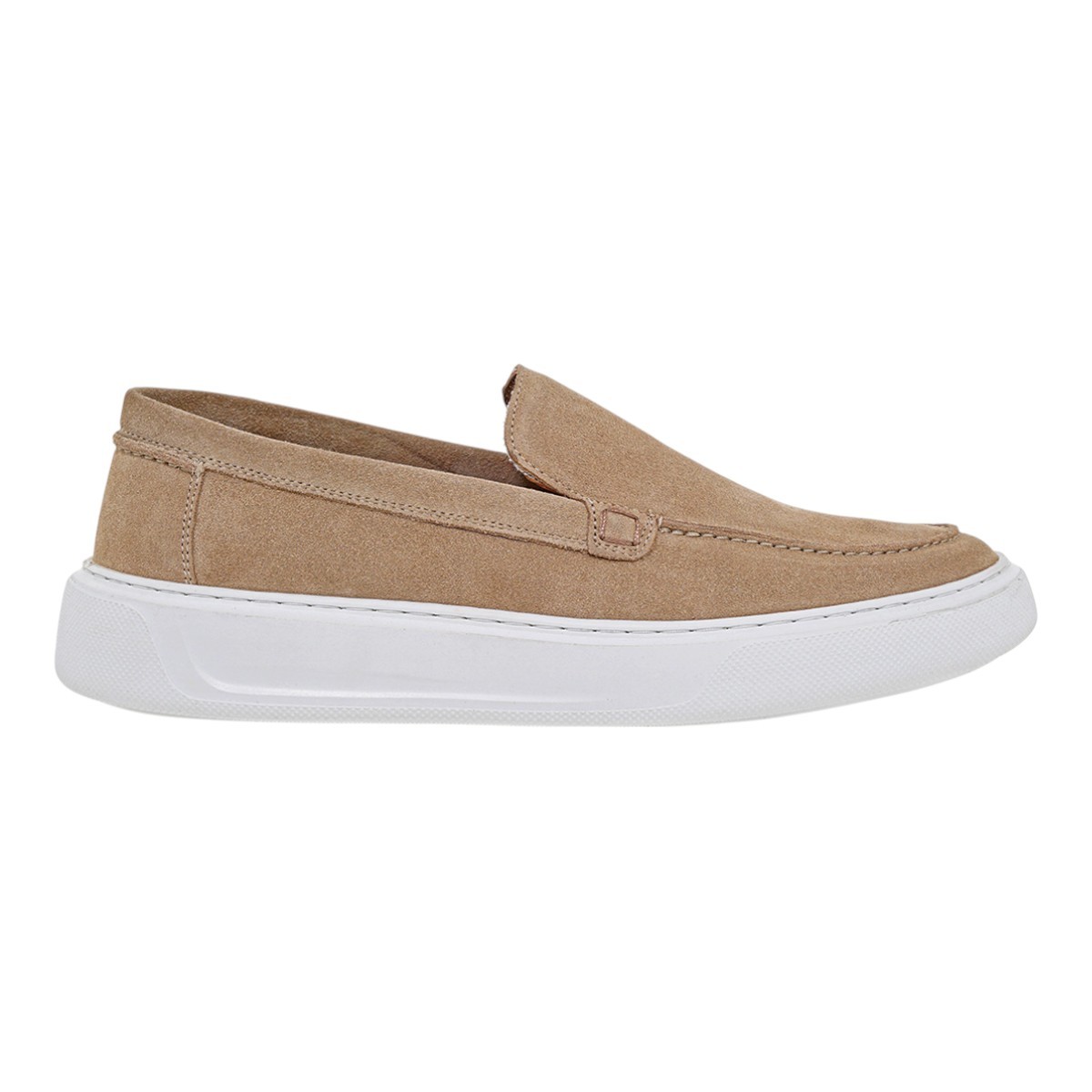 Renato Garini Ανδρικά παπούτσια LOAFERS 62V-756 Μπέζ Καστόρι U562V7562585 φωτογραφία