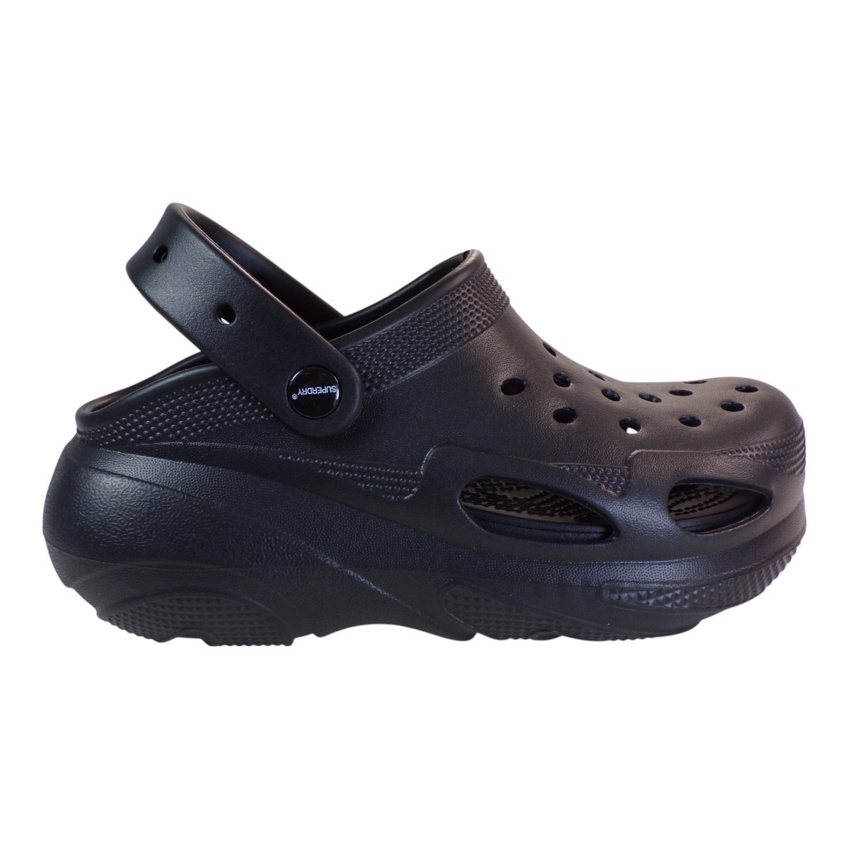 SUPERDRY Γυναιεία Παπούτσια Παντόφλες Σαμπό SLIPPER SDFW25500 MCQ 1000 Μαύρο φωτογραφία