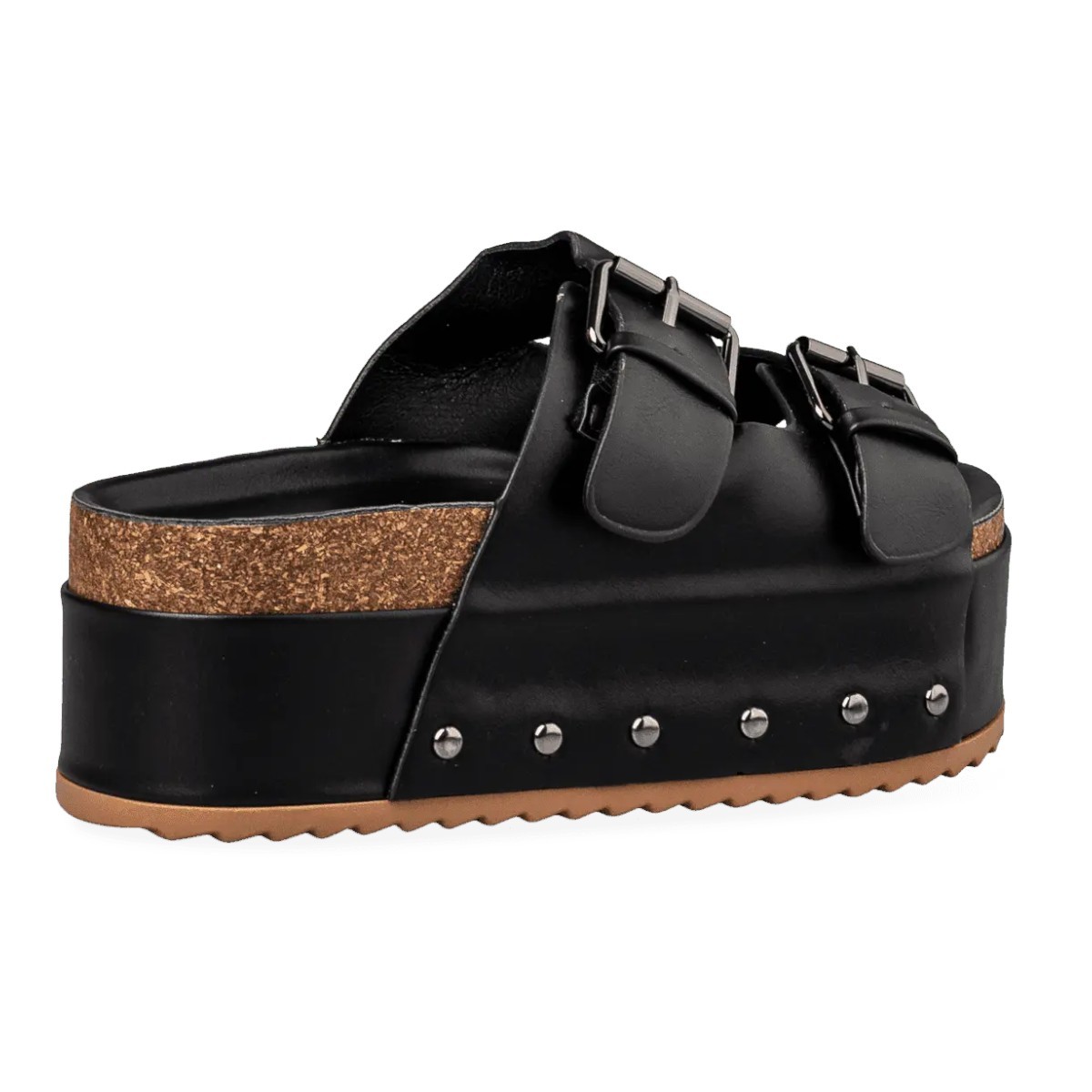 Envie Shoes Γυναικεία Παπούτσια Παντόφλες Flatforms E42-21165-34 Μαύρο φωτογραφία