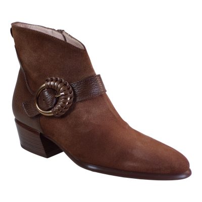 Hispanitas Γυναικεία Mπότακια Ankle Boot verona hazelnut AVELLANA PHI254256 Καφέ