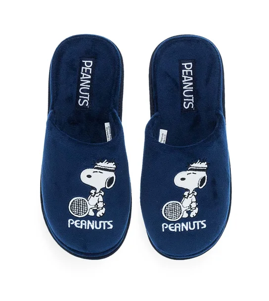 PAREX Ανδρικές Παντόφλες Σπιτιού Peanuts 10132017.N Μπλέ φωτογραφία