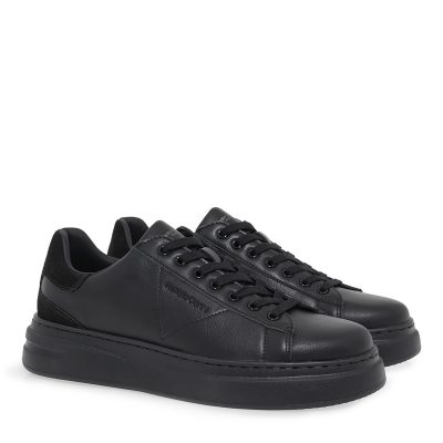 Renato Garini Ανδρικά παπούτσια Sneakers 700-111 Μαύρο  Καστόρι Μαύρο V570011136R0
