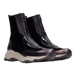 Hispanitas Γυναικεία Mποτάκια Ankle Boot nepal black CHI254321 Μαύρο