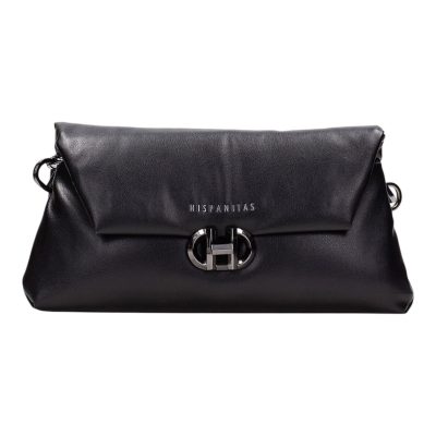 Hispanitas Γυναικεία Τσάντα Ώμου ΒOLSOS Clutch black COVENT BI254157 Μαύρο