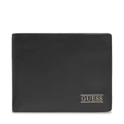 GUESS Αντρικά Πορτοφόλια  New Boston R Slg SMNEBRLEA20-blk Μαύρο