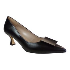 Fardoulis Shoes Γυναικεία Παπούτσια Γόβες 536-09 Μαύρο Δέρμα