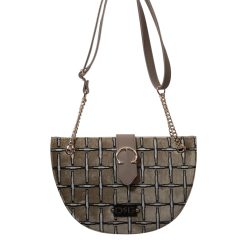 De Raggi Γυναικείες Τσάντες Ωμού-Χειρός Grid Luna 25925-1208 Πούρο