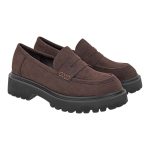 Exe Γυναικεία Παπούτσια LOAFERS Μοκασίνια 27E-317 Καφέ Καστόρι V127E3172504