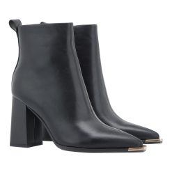 Exe Shoes Γυναικεία Μποτάκια 67V-779 Μαύρο Χρυσό V367V7795340