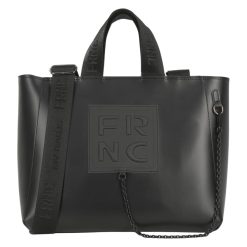 FRNC FRANCESCO Τσάντα Γυναικεία Ώμου-Χειρός 6013E BLK Μαύρο