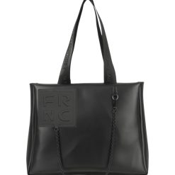 FRNC FRANCESCO Τσάντα Γυναικεία Ώμου 6016E BLK Μαύρο