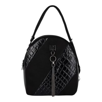 FRNC FRANCESCO Τσάντα Γυναικεία Πλάτης-Backpack 5912 BLK Μαύρο