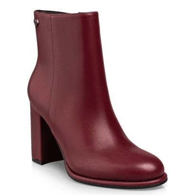 Mairiboo by Envie Shoes Γυναικεία Mποτάκια M45-22661-39 Μπορντώ ALL HOURS